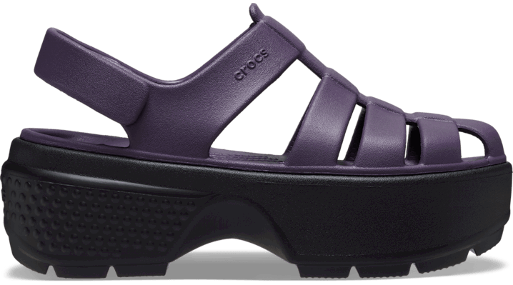 Кецове и обувки Crocs Stomp Fisherman Sandals Dark Iris Лилаво | 209938-5AS, 0