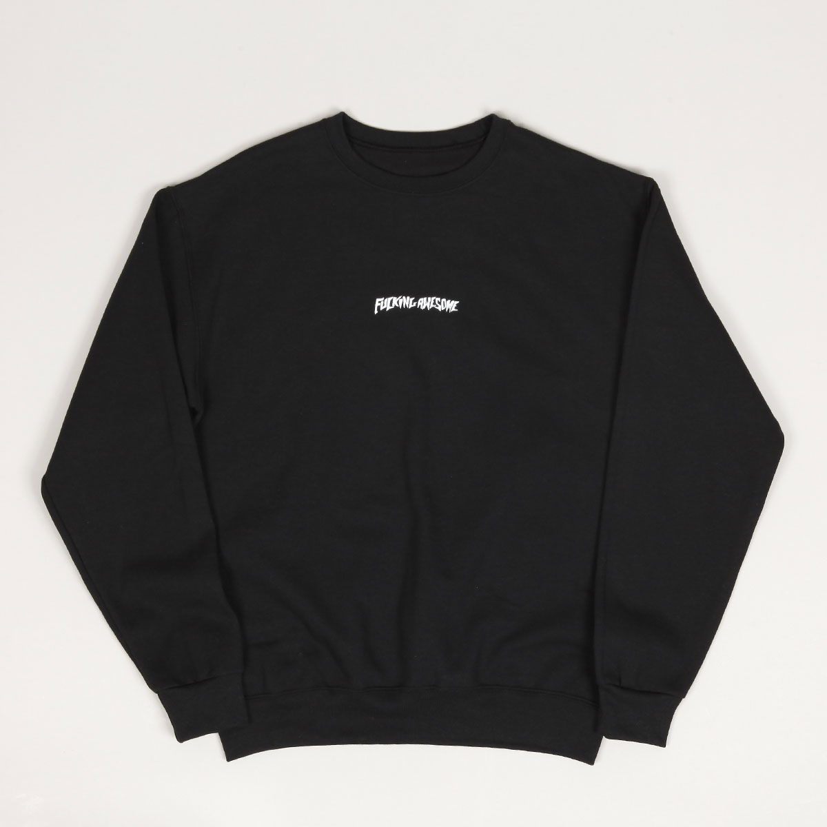 Пуловер Fucking Awesome Little Stamp Crewneck Черно | PN7708, 1