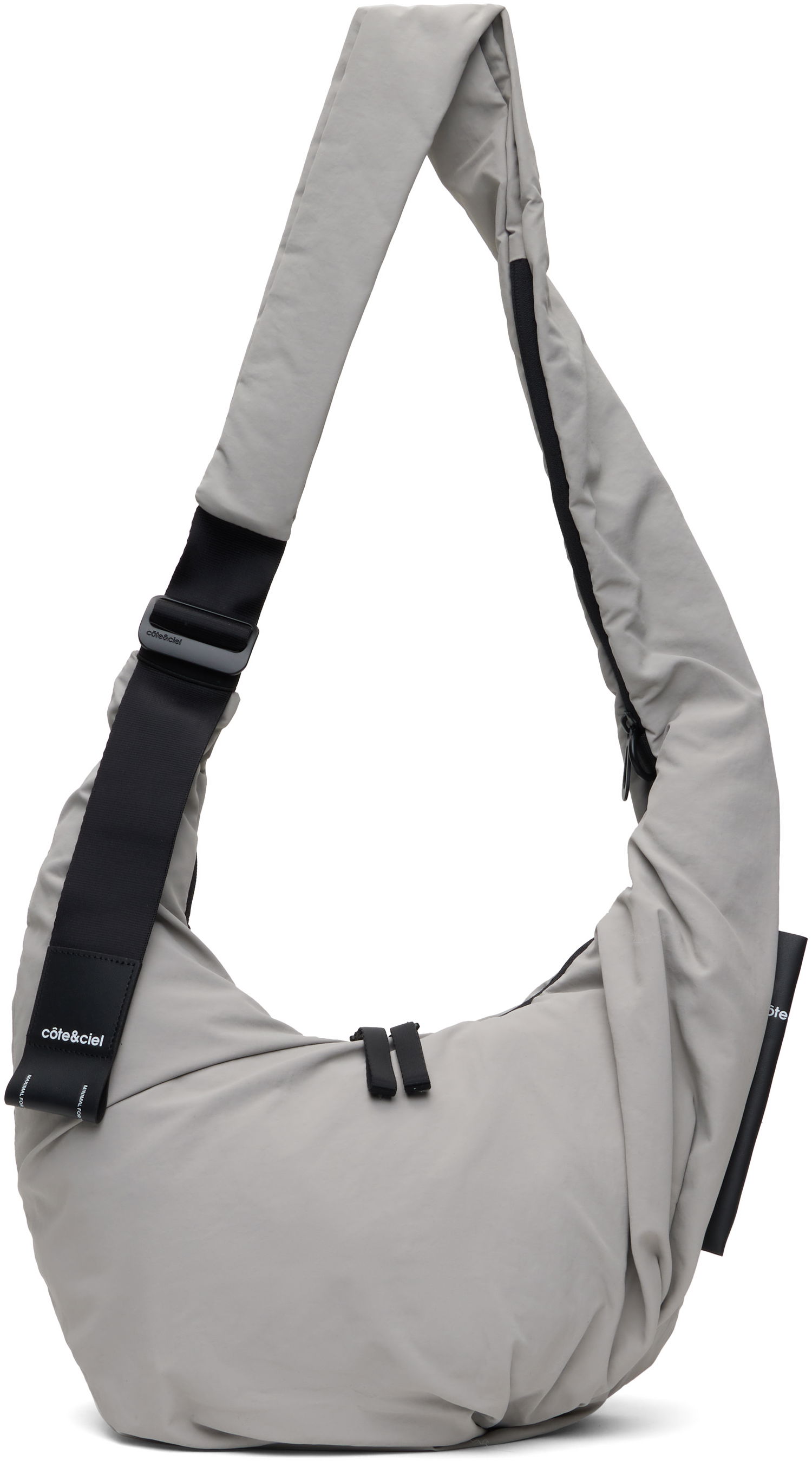 Чанта през рамо côte&ciel Cote&Ciel Hyco S Smooth Sling Bag Сиво | 29156 000, 0