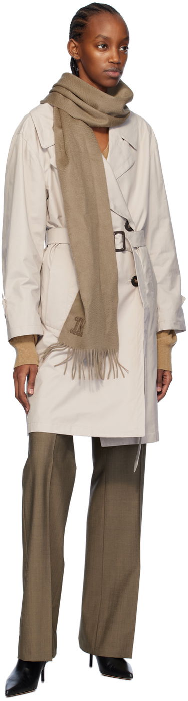 Тренчкот Max Mara Max Mara Vtrench Double-Breasted Trench Coat Бежово | 2419021024600, 3