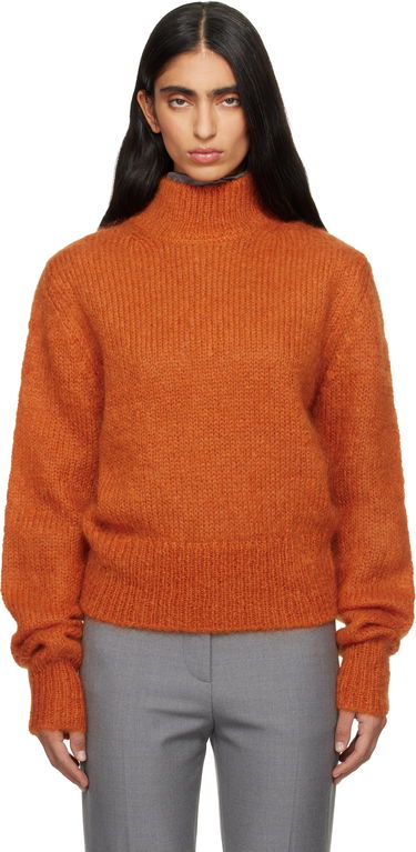 Пуловер Dries Van Noten Dries Van Noten Mohair Turtleneck Оранжево
 | 252-011249-2733, 0