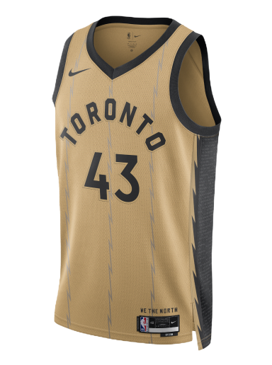 Фланелка Nike Dri-FIT NBA Swingman Jersey Pascal Siakam Toronto Raptors City Edition 2023/24 Бежово | DX8520-746