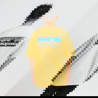 Тениска Patagonia M's P6 Logo Responsibili Tee Жълто | 38504 SUYE, 0