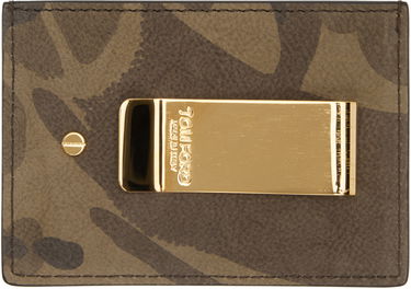 Портфейл Tom Ford Tom Ford Nubuck Money Clip Card Holder Кафяво | Y0341-ICL113G, 1