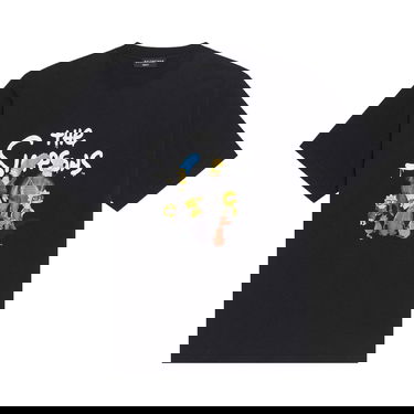 Тениска Balenciaga Small Fit Tee Черно | 670943 TLVG7 0100, 1