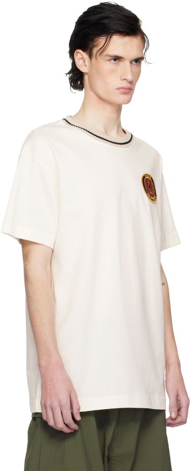 Тениска Moncler Moncler Genius x Palm Angels Racing T-Shirt Бежово | J209L8C0000189AKK, 1