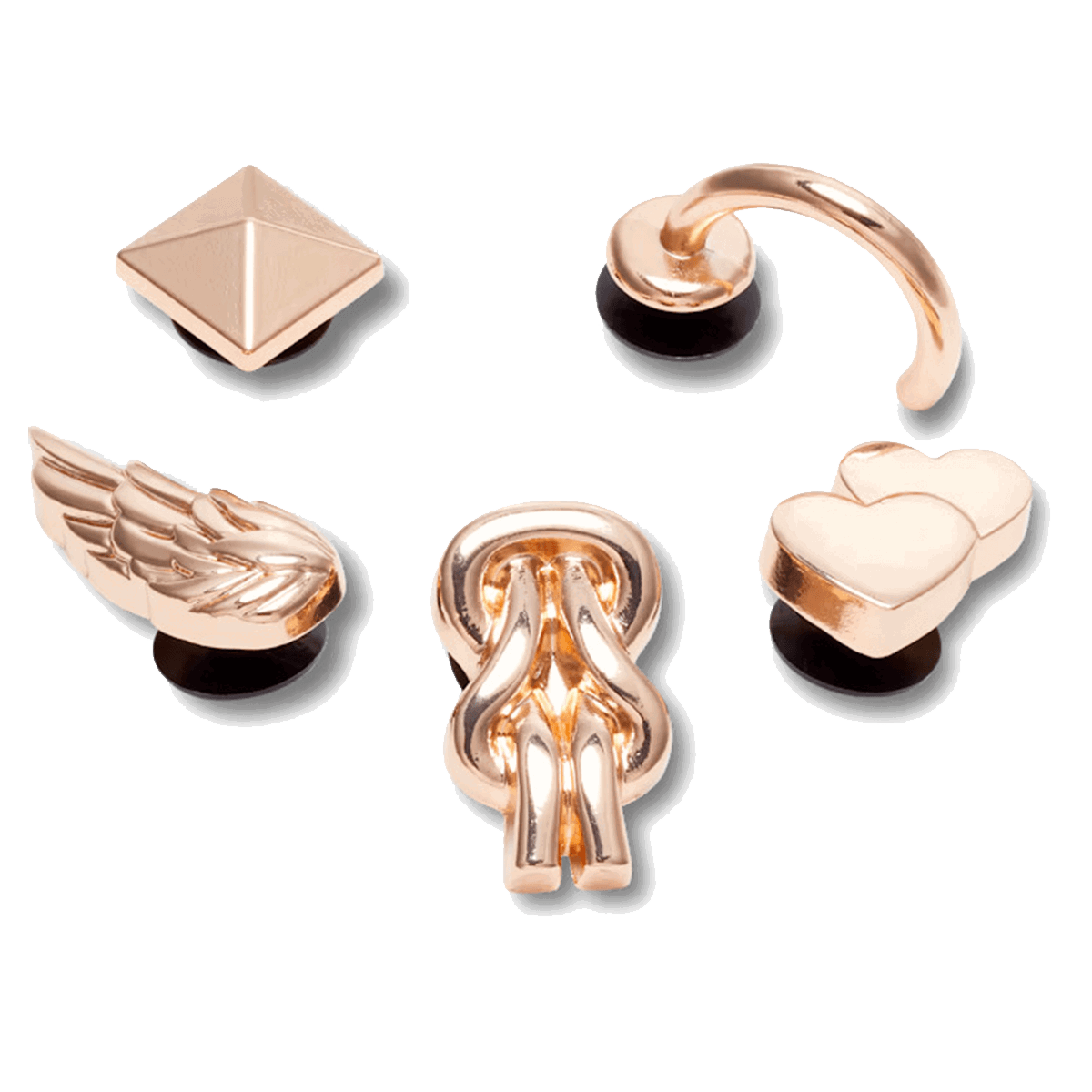 Бижута Crocs Elevated Charms 5 Pack Металик | 10009509, 0