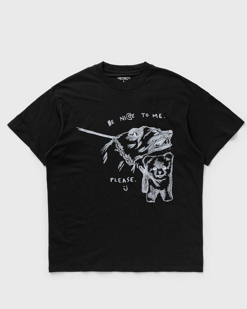 Тениска Carhartt WIP S/S Pepe Be Nice Tee men Shortsleeves black in size:XXL Черно | I033983-0D2.XX