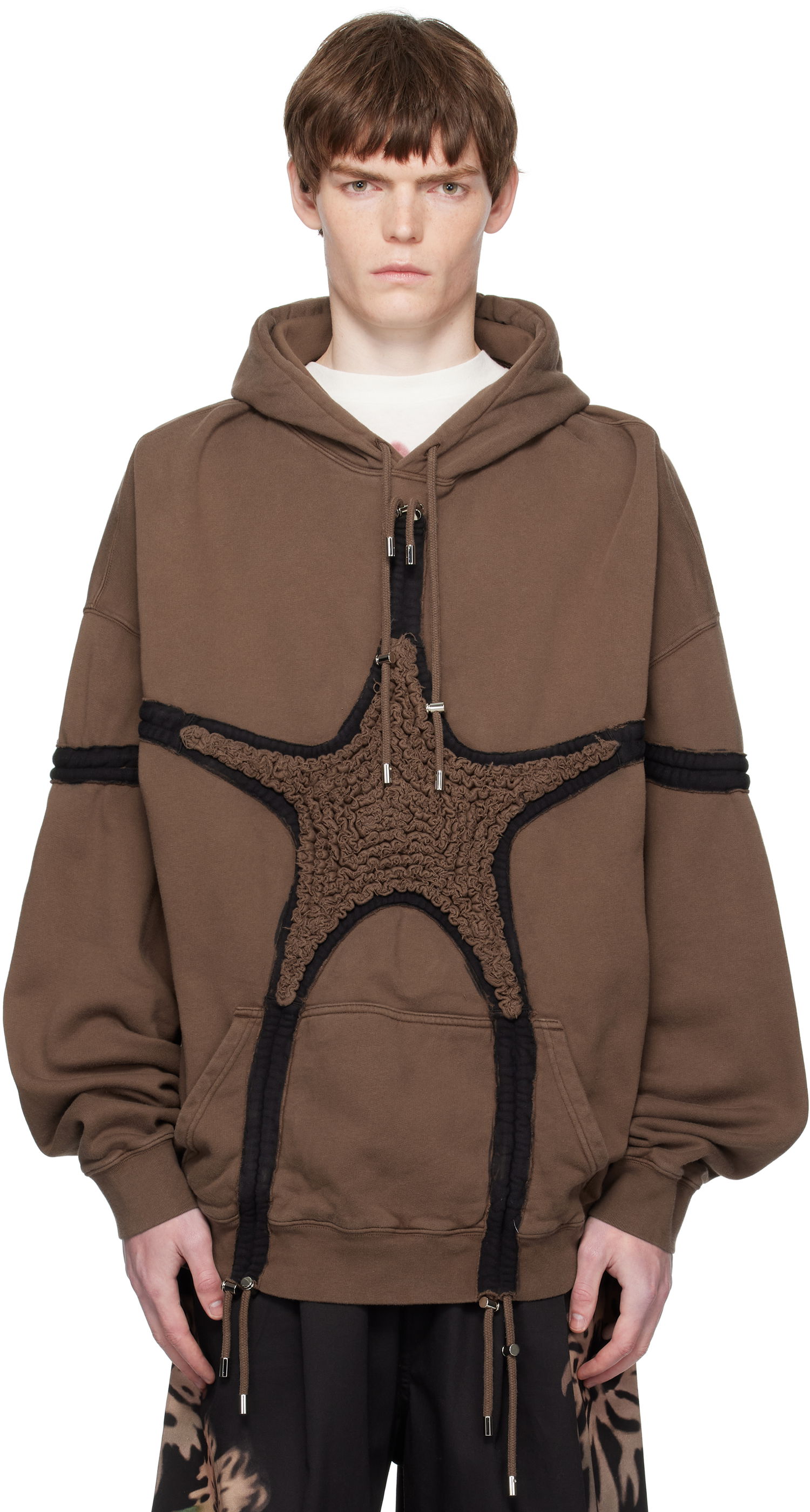 Суитчър Collina Strada Collina Strada Soft Star Hoodie Кафяво | XX8002, 0