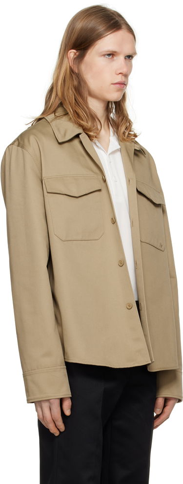 Яке Courrèges Courrèges Utility Overshirt Бежово | 125CCH083PL0178, 1