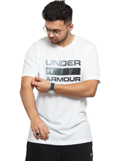 Тениска Under Armour Team Issue Wordmark SS Tee Бяло | 1329582-100