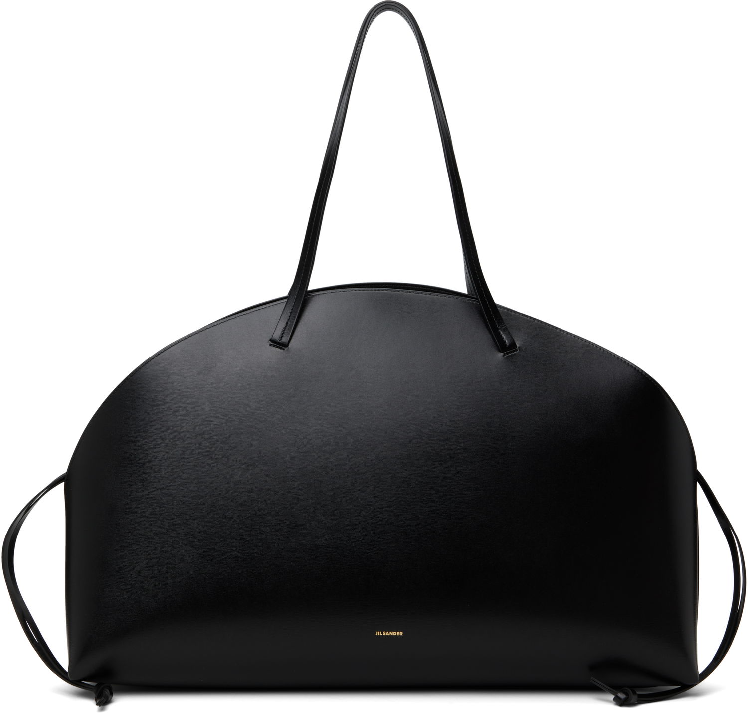 Голяма пазарска чанта Jil Sander Jil Sander Curve Large Shoulder Bag Черно | J07ZH0053_P7100, 0