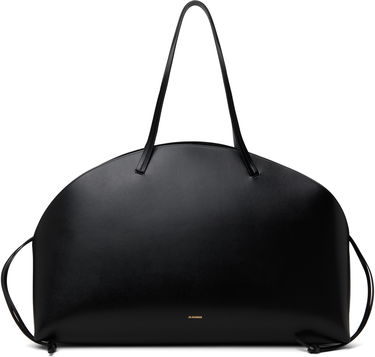 Голяма пазарска чанта Jil Sander Jil Sander Curve Large Shoulder Bag Черно | J07ZH0053_P7100, 0