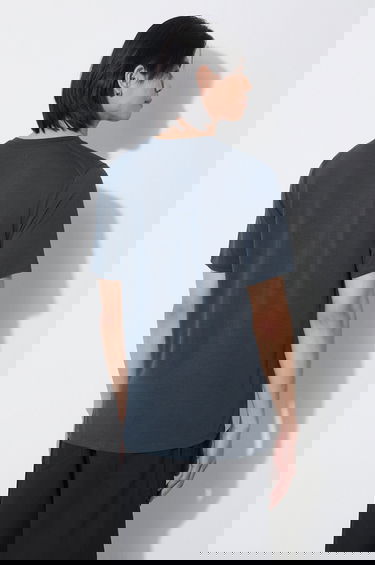 Тениска FJÄLLRÄVEN Abisko Wool Classic T-Shirt With Print Зелено | F84117.555, 3