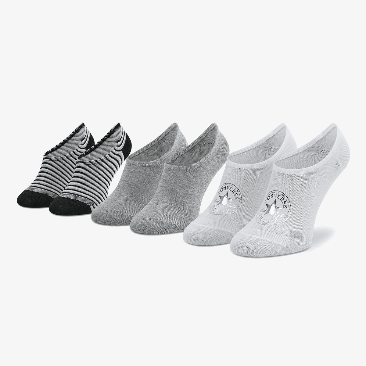 Чорапи Converse Converse No-Show Socks 6 Pack Сиво | E1132A-3001, 0