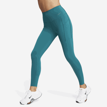 Клинове Nike Universa Medium-Support High-Waisted 7 with Pockets Тюркоазено | DQ5897-381, 2