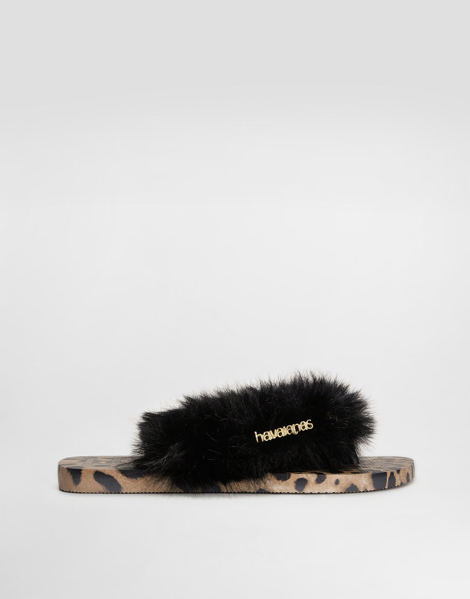 Аксесоари Dolce & Gabbana Dolce & Gabbana Havaianas Fur Slides 45/46 Черно | VH0003VH00088903, 0