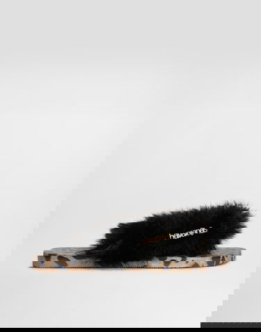 Аксесоари Dolce & Gabbana Dolce & Gabbana Havaianas Fur Slides 45/46 Черно | VH0003VH00088903, 0