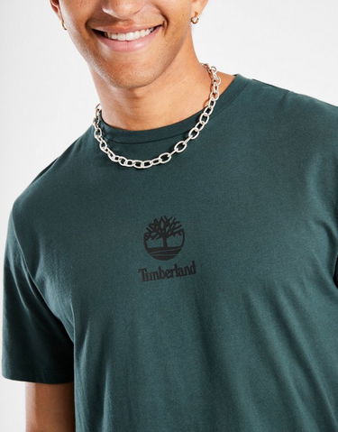 Тениска Timberland New Small Logo Print Short Sleeve T-Shirt Зелено | TB0A6WWTA0M1, 4