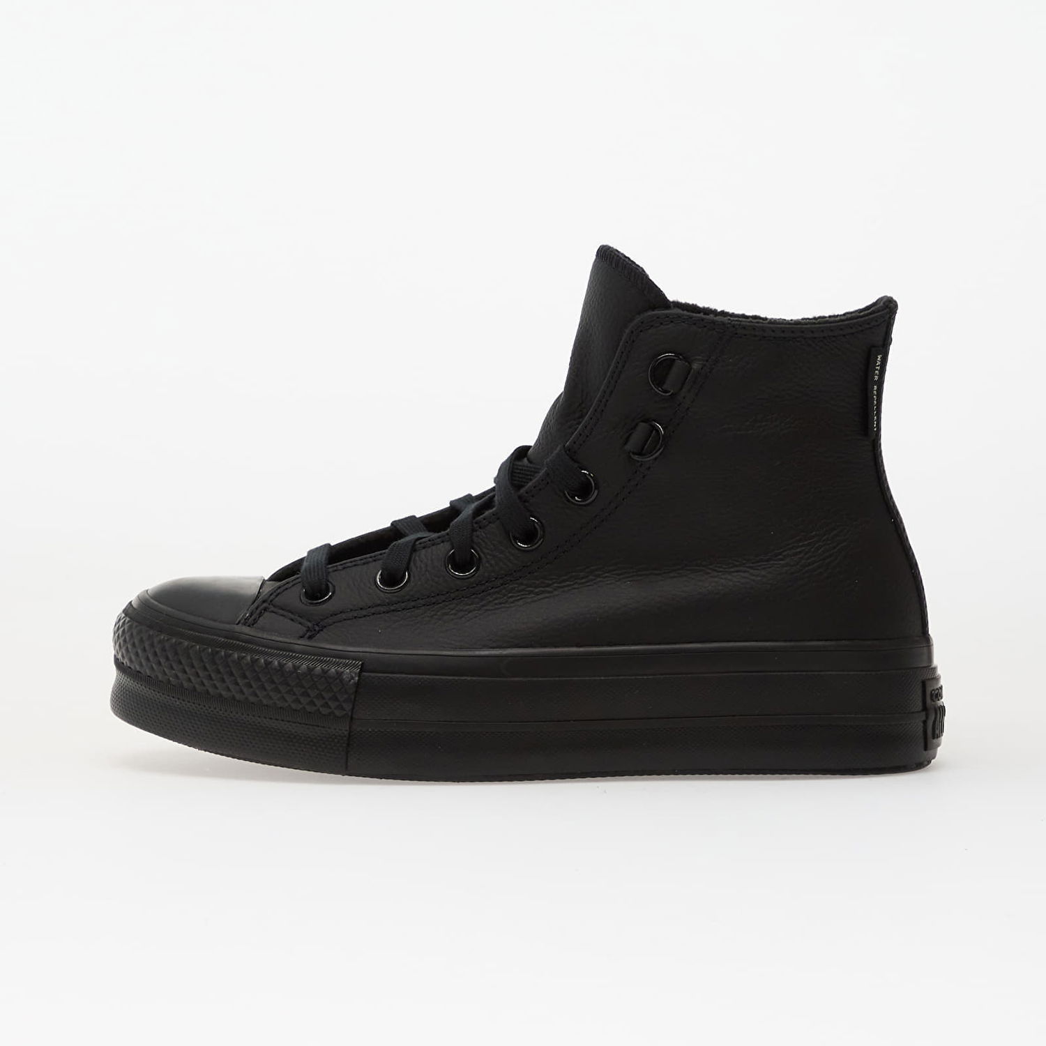 Кецове и обувки Converse Chuck Taylor All Star Lift Platform Leather Hi Черно | A12969C, 0