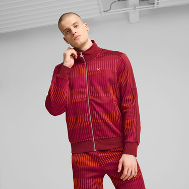 Яке бомбър Puma Players Lane T7 Jacket Червено | 626659, 2