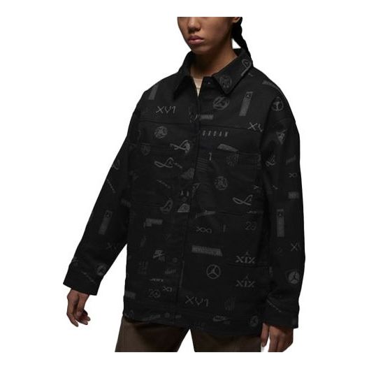 Яке Jordan Air Jordan Trucker Jacket Черно | DX0385-010