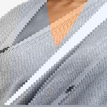 Пуловер Helmut Lang Helmut Lang Women's Cropped Cardigan Синьо | N09HW703-QLY, 4