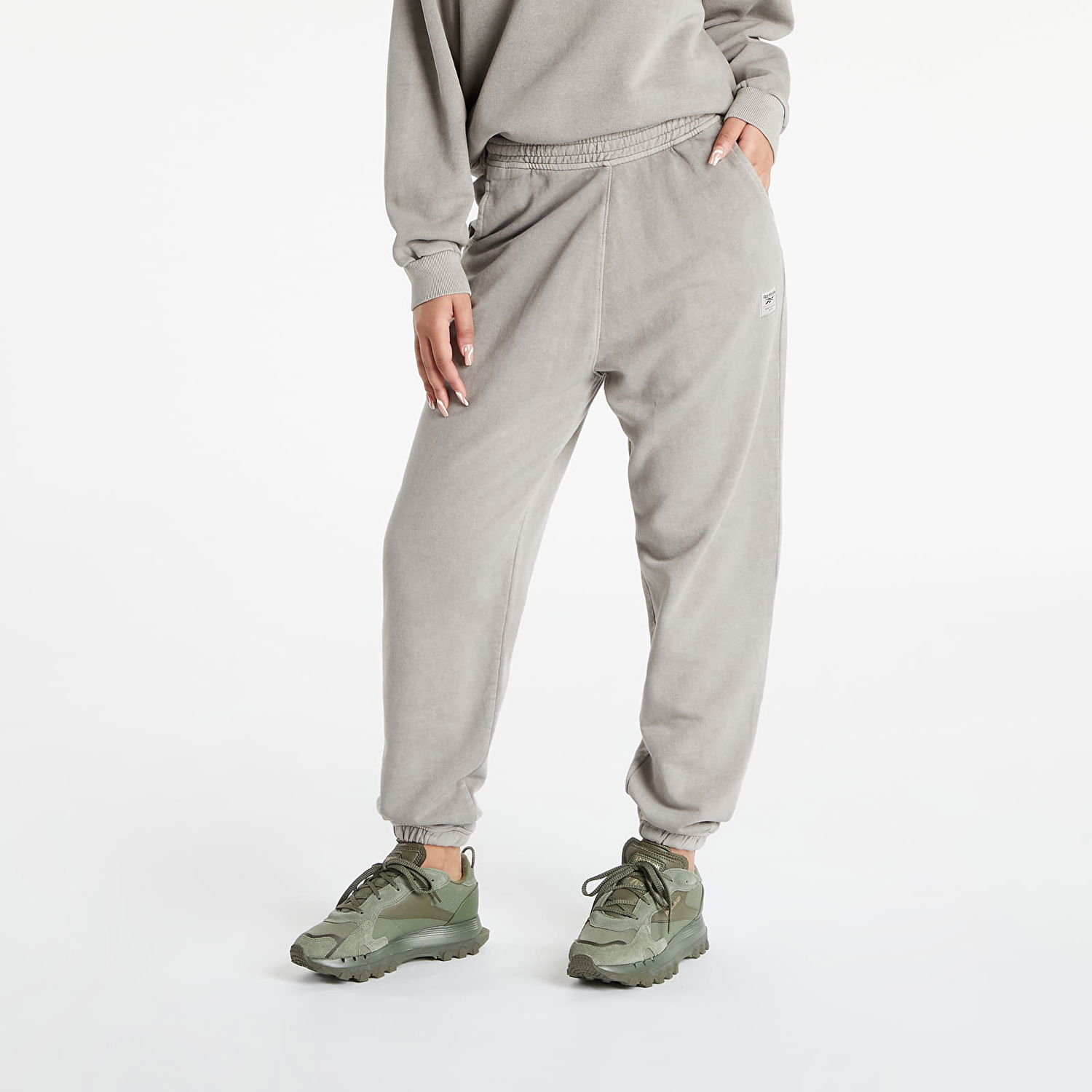 Спортни панталони Reebok Classics Natural Dye Sm Ft Pants Bougry Сиво | H49297, 0
