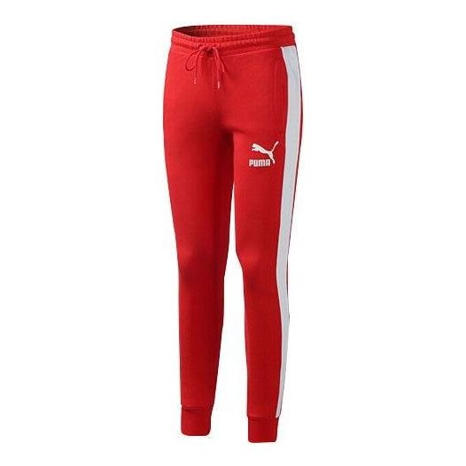 Спортни панталони Puma Iconic T7 Track Pants Червено | 595983-11, 0