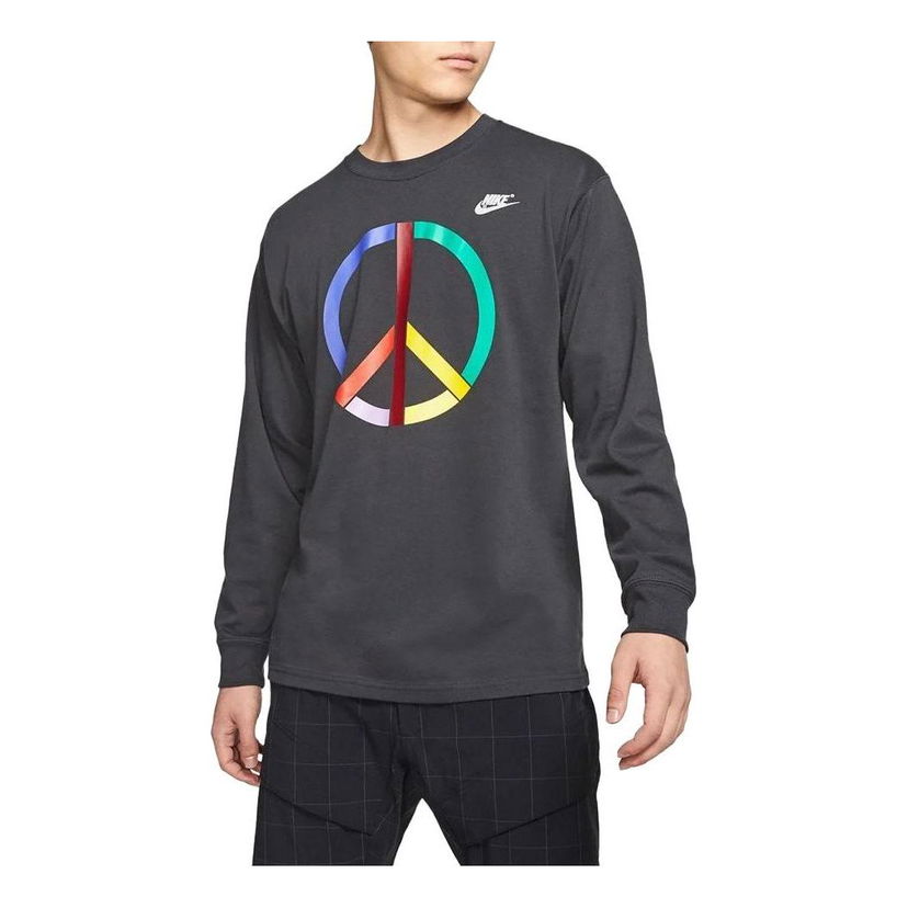 Тениска Nike Olivia Kim Long Sleeve T-Shirt Черно | CT3088-045