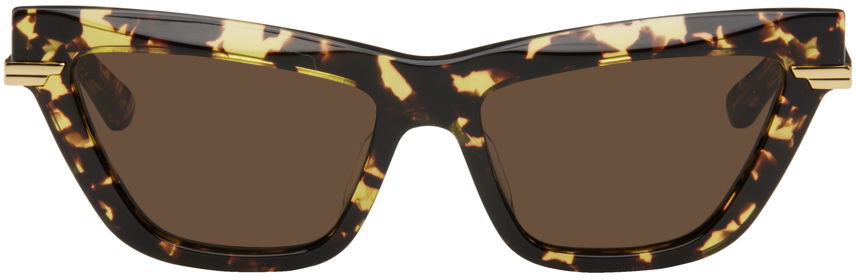 Слънчеви очила Bottega Veneta Classic Cat-Eye Sunglasses Кафяво | BV1241S, 0