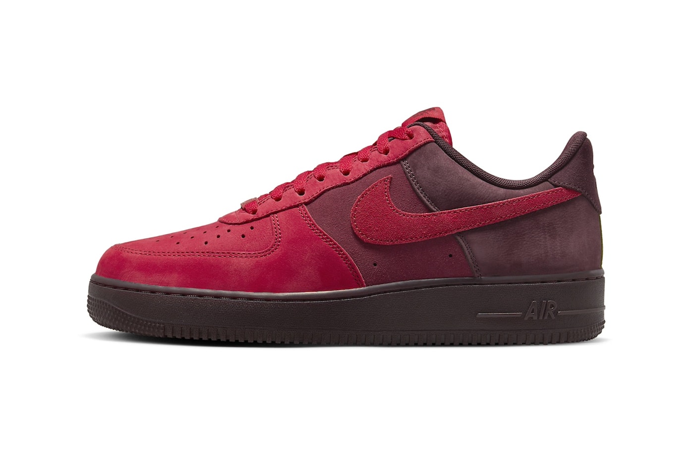 Кецове и обувки Nike Air Force 1 Low "Layers of Love" Бургунди | FZ4033-657, 0