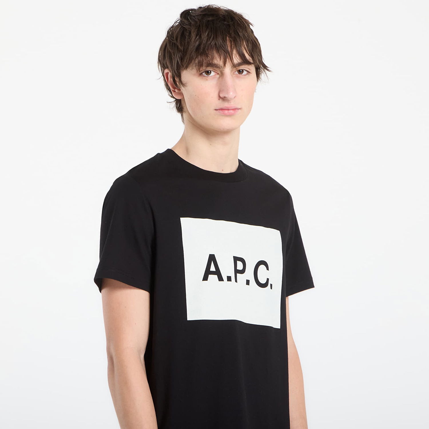 Тениска A.P.C. Gots Logo T-Shirt Черно | COHBO-H26530 LZZ, 1