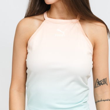 Потник Puma Gloaming AOP Bra Top Бяло | 84584176, 1