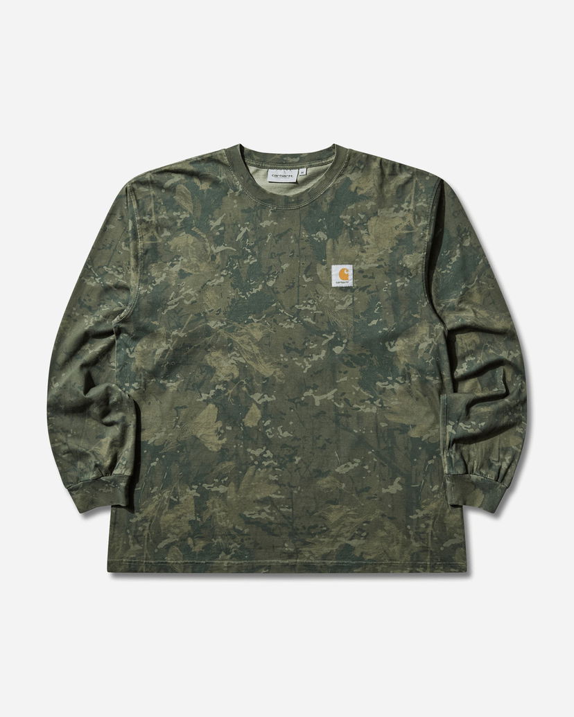 Тениска Carhartt WIP Camo Combi Garment Dyed Longsleeve T-Shirt Многоцветен | I035858 3G2GD