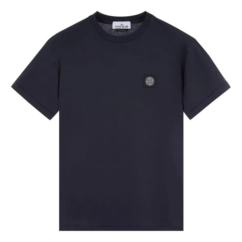 Тениска Stone Island Patch Short-Sleeve T-shirt Синьо | 791524113-A0020