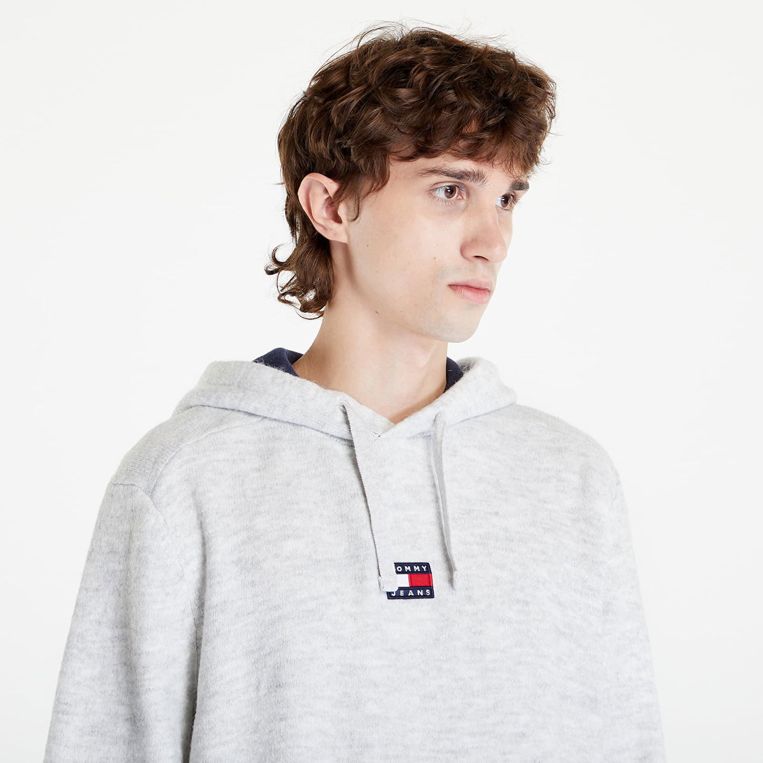 Суитчър Tommy Hilfiger Relaxed Badge Hoodie Бяло | DM0DM15067 PJ4, 1