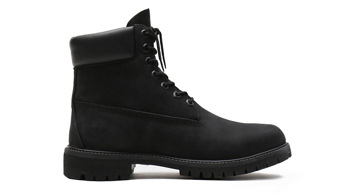 Кецове и обувки Timberland Premium 6" Waterproof Boot Nubuck Черно | 10073-001, 1