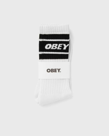 Чорапи OBEY Cooper II Crew Socks Бяло | 100260093-WHBK, 1