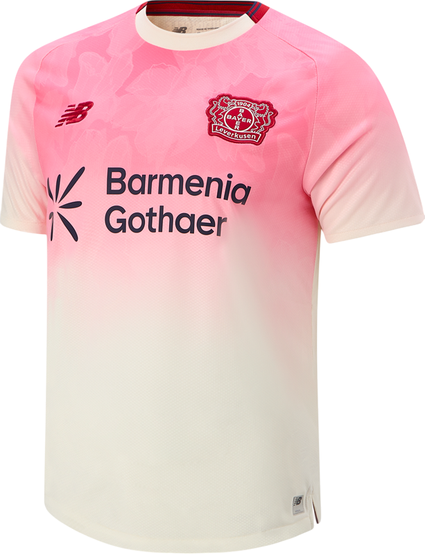 Фланелка New Balance Bayer 04 Leverkusen Away Jersey 2025/26 Розово | mt230554-awy, 0
