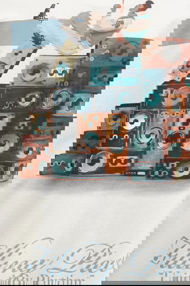 Тениска Filling Pieces Speaker Wall Graphic T-shirt Бежово | 422520500239, 4
