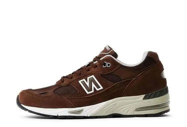 Кецове и обувки New Balance 991 Made in England Кафяво | M991BGW, 0
