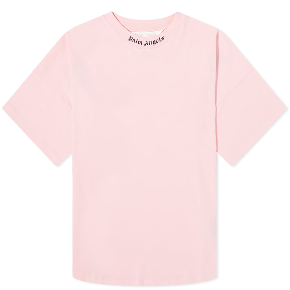 Тениска Palm Angels Classic Logo Over Tee Розово | PWAA023C99JER0013410, 0