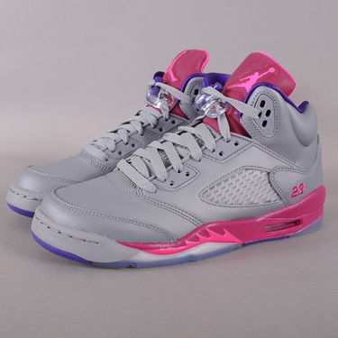 Кецове и обувки Jordan Air Jordan 5 Retro ''Cement Grey Pink'' GS Сиво | 440892 009, 1