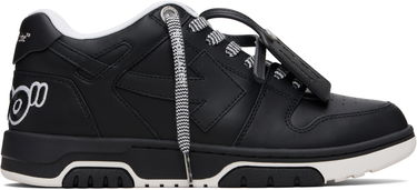 Кецове и обувки Off-White Out Of Office Patch Черно | OMIA189F25LEA0061010, 0