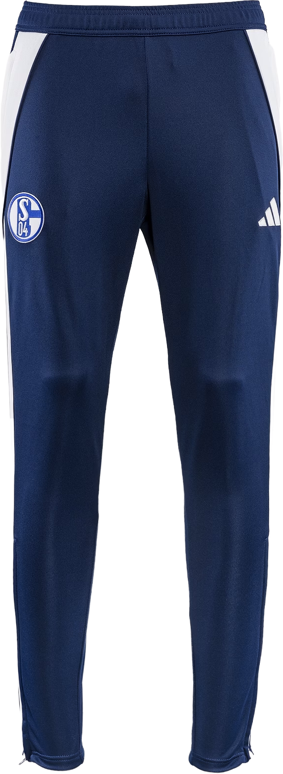 Спортни панталони adidas Originals FC Schalke 04 Essentials Training Sweatpants Тъмно синьо | 6s04jd2093