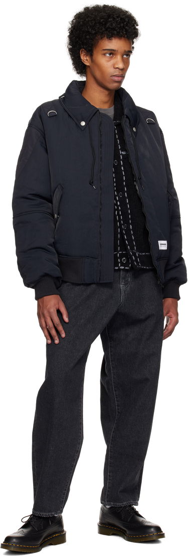 Яке бомбър Neighborhood Neighborhood Sailing Padded Bomber Jacket Черно | 242SZNH-JKM04, 3