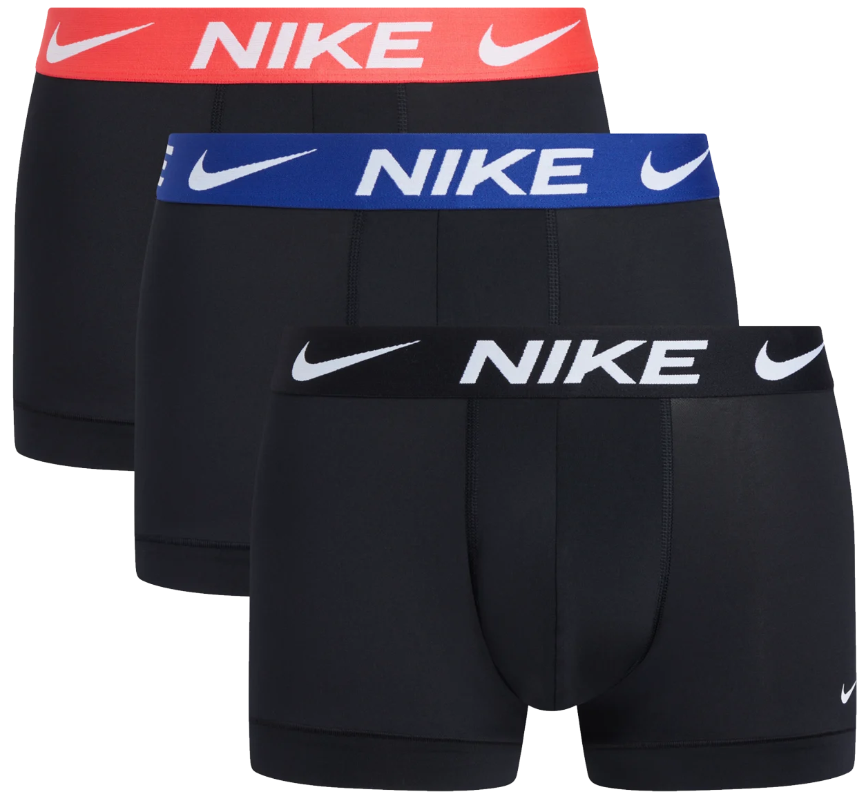 Боксерки Nike Dri-FIT Micro Trunk Boxershort 3er Pack Черно | ke1156-gor, 0