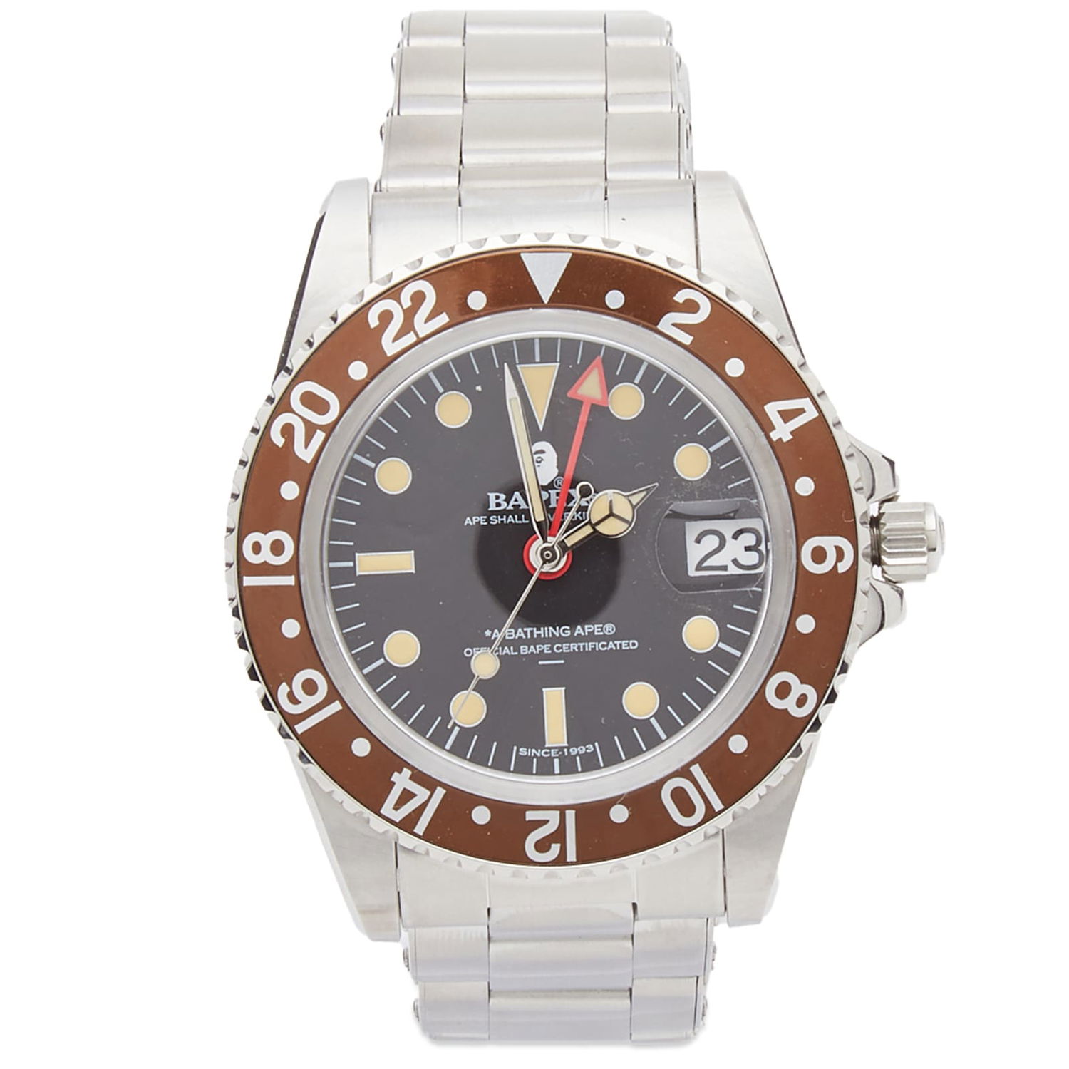 Часовник BAPE Classic Type 2 x Кафяво | 001WHJ301009I-BRW, 0
