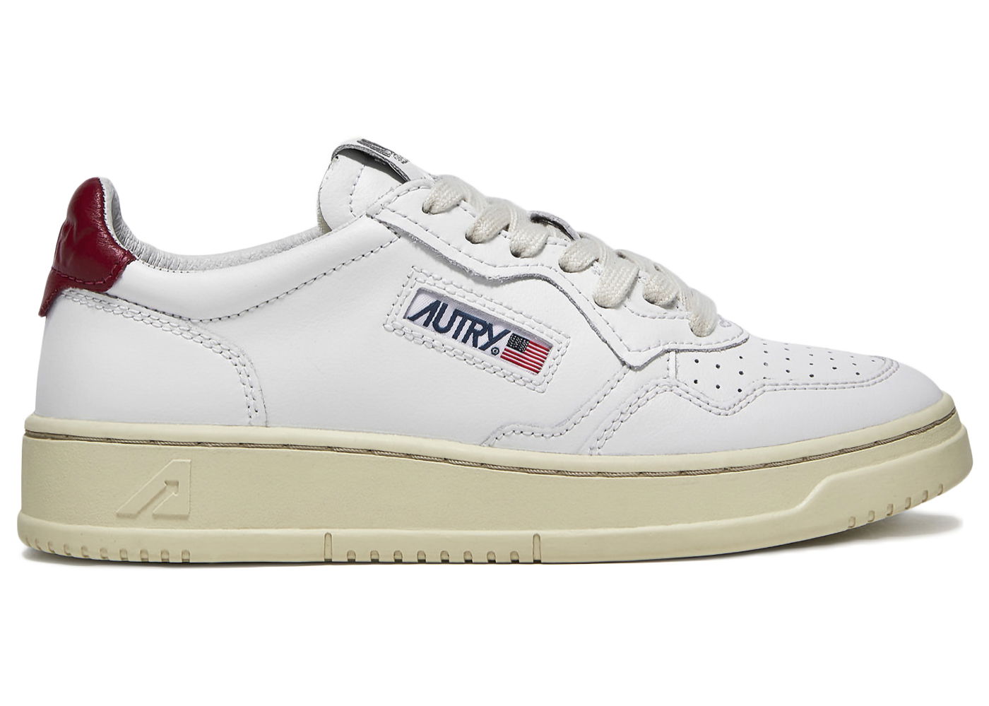 Кецове и обувки Autry Medalist Leather Low Бяло | AULM-LL43, 0